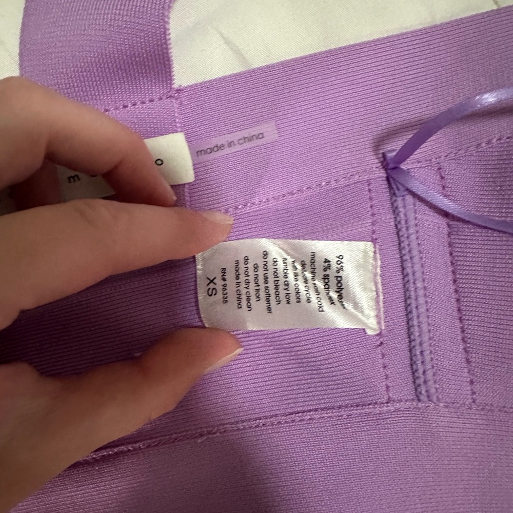 Susana Monaco Lavender bandage set - Picture 4 of 4